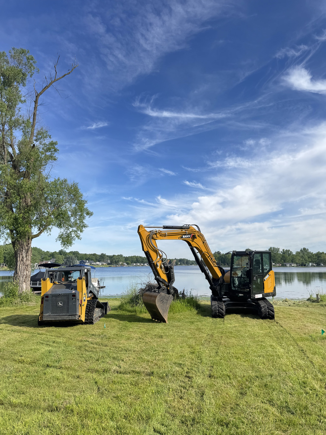 Completed Great Lakes Landworx land improvement project